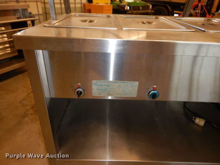 image for item LY9082 Duke Thurmaduke  stainless steel buffet table