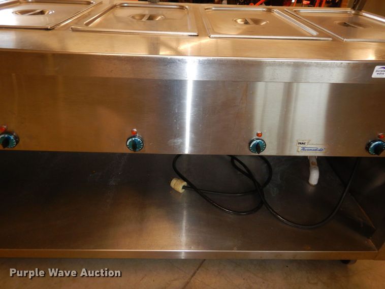 image for item LY9082 Duke Thurmaduke  stainless steel buffet table