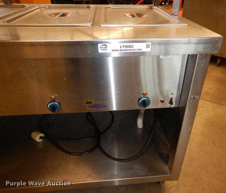 image for item LY9082 Duke Thurmaduke  stainless steel buffet table