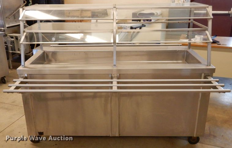 image for item LY9083 Duke TCM72  stainless steel salad bar