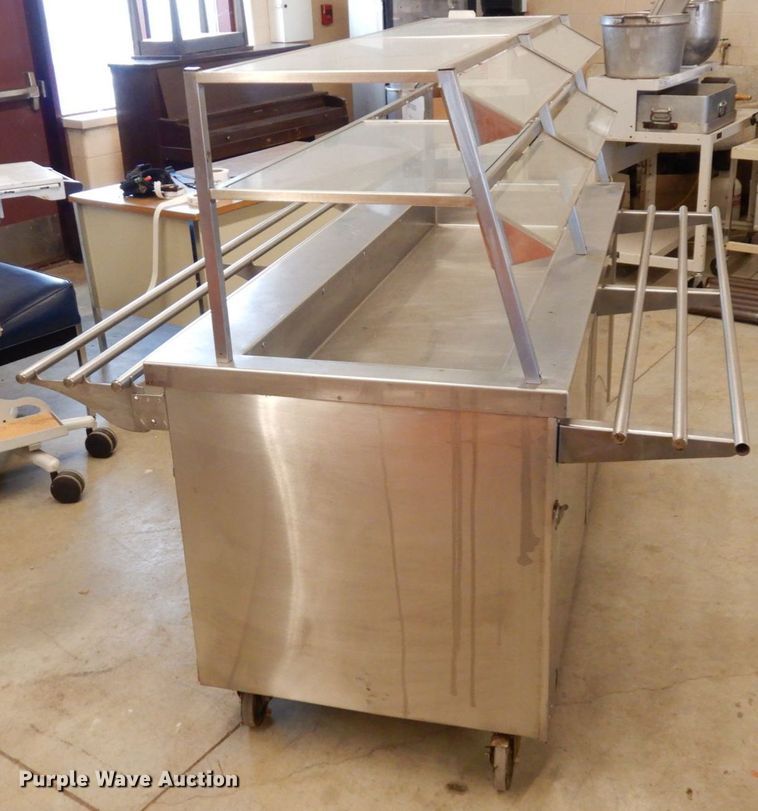 image for item LY9083 Duke TCM72  stainless steel salad bar