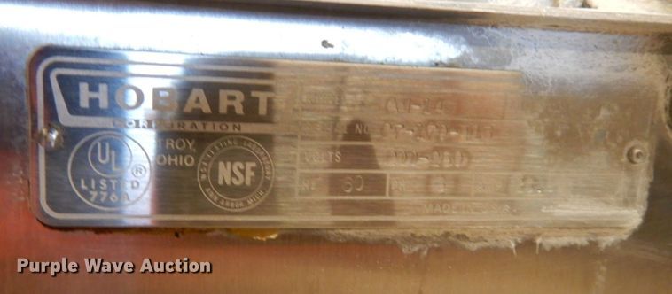 image for item LY9085 Hobart AM-14  dishwasher