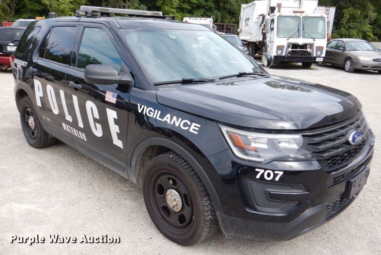 image for item MF9198 2017 Ford Explorer Police Interceptor  SUV