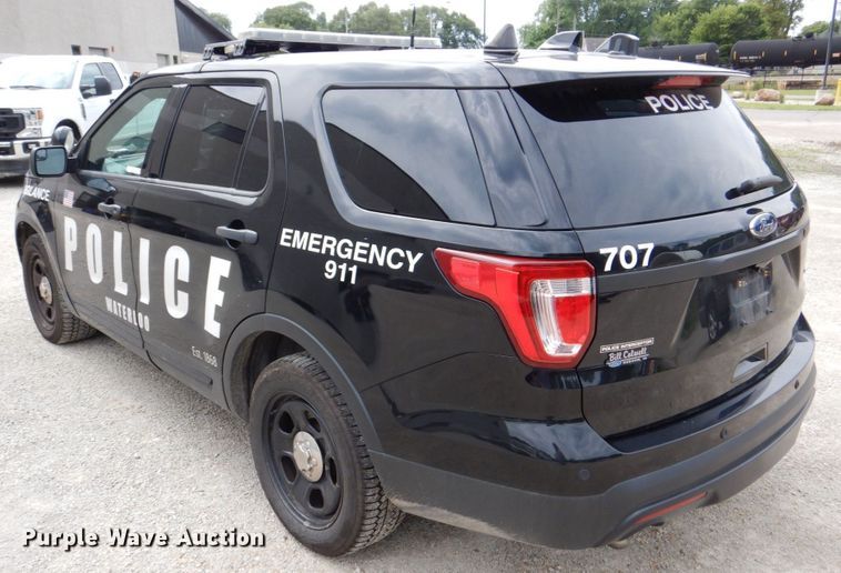 image for item MF9198 2017 Ford Explorer Police Interceptor  SUV