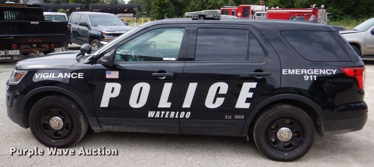 image for item MF9198 2017 Ford Explorer Police Interceptor  SUV