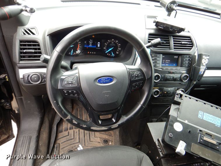 image for item MF9198 2017 Ford Explorer Police Interceptor  SUV
