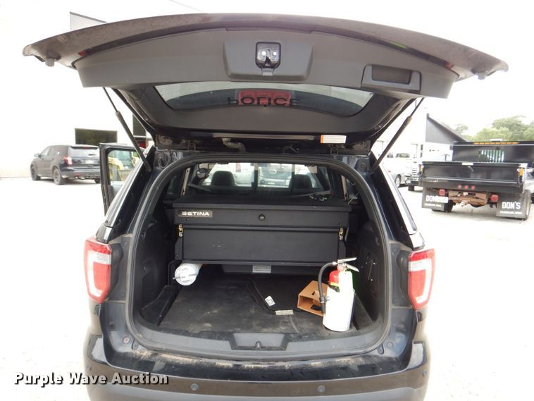 image for item MF9198 2017 Ford Explorer Police Interceptor  SUV