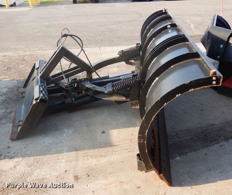 image for item MH9055 120"W skid steer snow plow