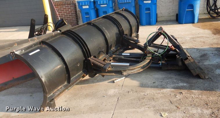 image for item MH9055 120"W skid steer snow plow