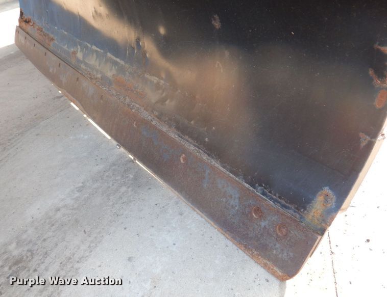 image for item MH9055 120"W skid steer snow plow