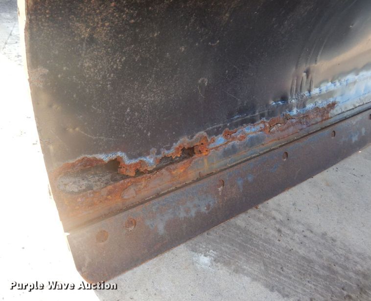 image for item MH9055 120"W skid steer snow plow