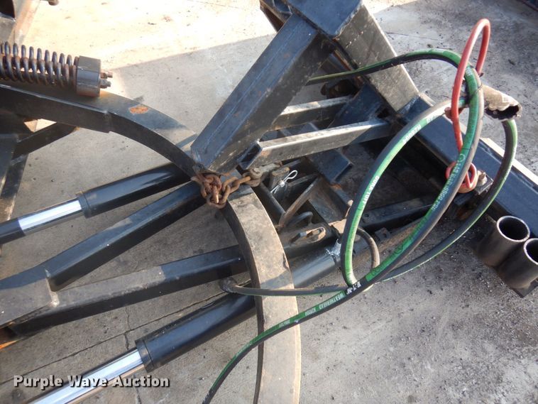 image for item MH9055 120"W skid steer snow plow