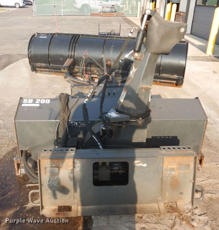 image for item MH9057 2013 Bobcat SB200X66  skid steer snow blower