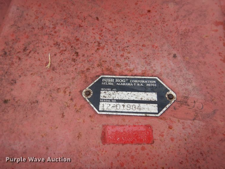 image for item MH9083 Bush Hog 285  rotary mower