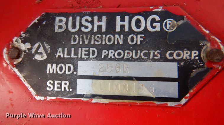 image for item MU9727 Bush Hog 256R  rotary mower