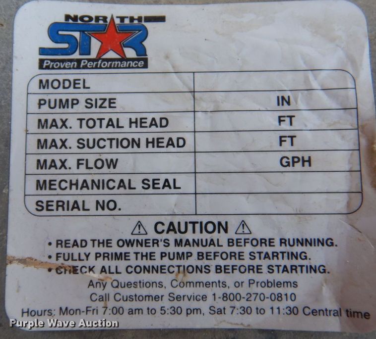 image for item MU9729 (2) water pumps