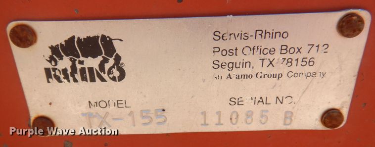 image for item MU9736 Rhino TX-155  batwing finish mower