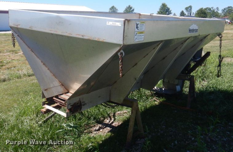 image for item MU9737 Henderson 10X304SSXHYD  stainless steel spreader
