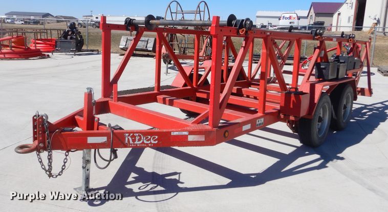 image for item MX9996 2008 K-Dee RT-3-16000  reel trailer