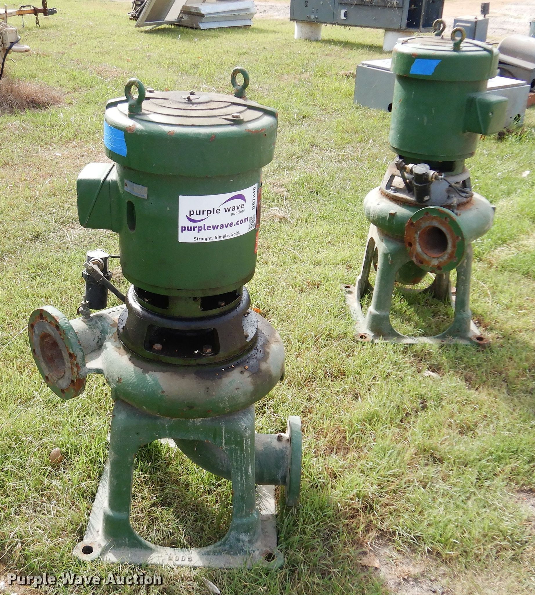 (2) Smith & Loveless trash pumps in Hillsboro, KS Item DB7846 sold