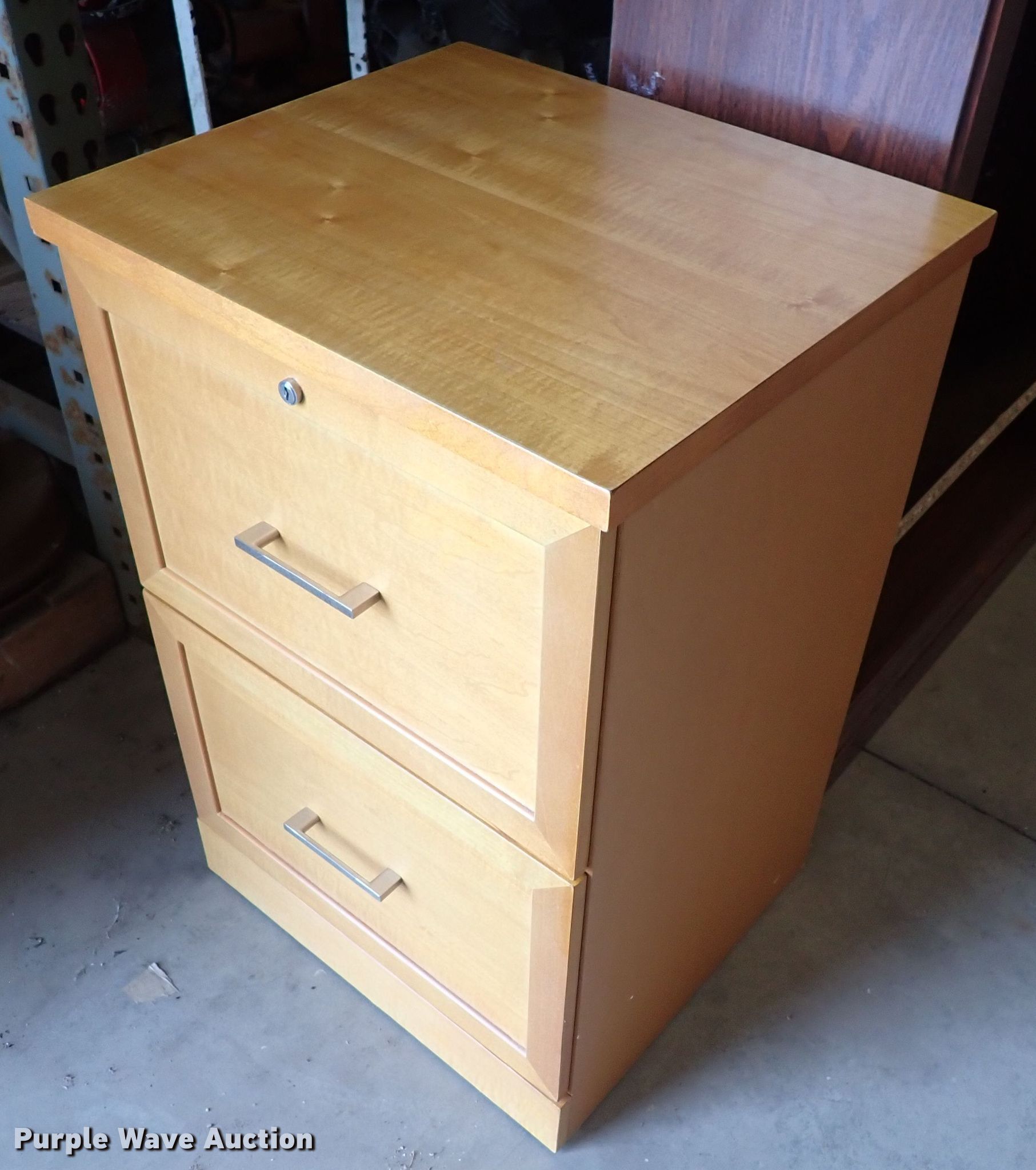 Wood furniture in Derby, KS Item IN9143 sold Purple Wave