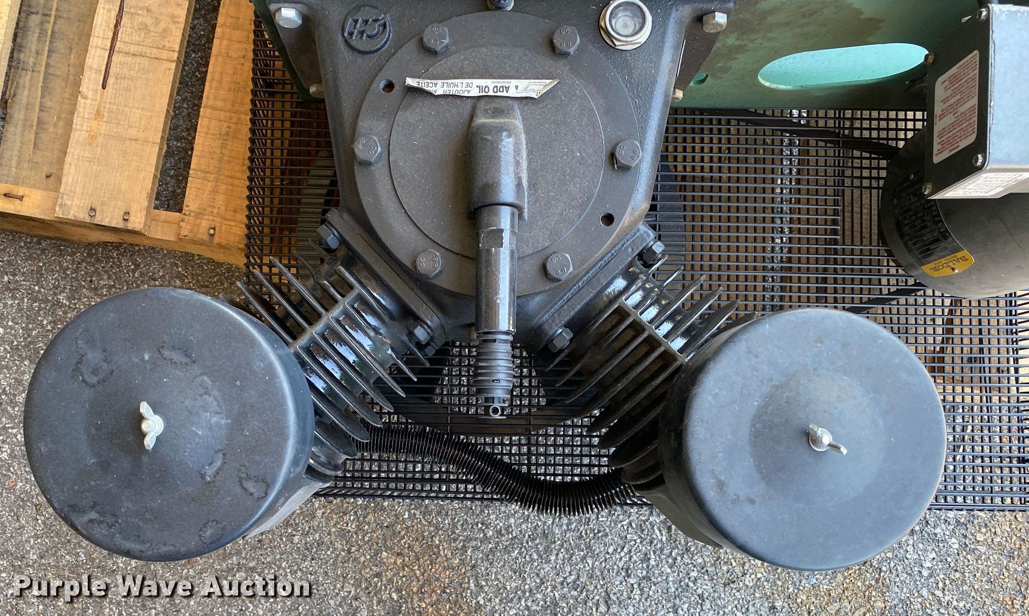 Speedaire air compressor in Tulsa, OK Item JA9075 sold Purple Wave