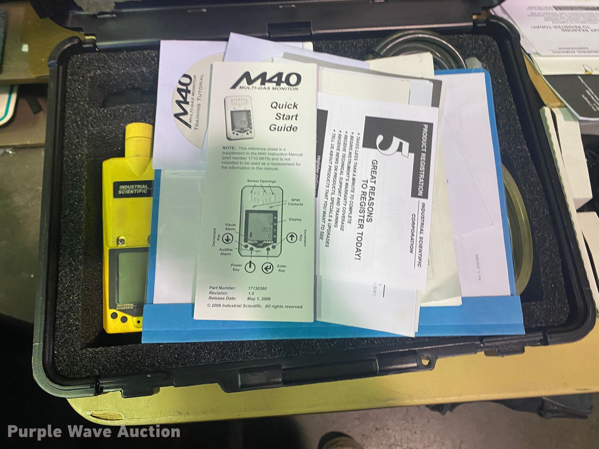 Industrial Scientific M40 multigas monitors in Tulsa, OK Item JA9134
