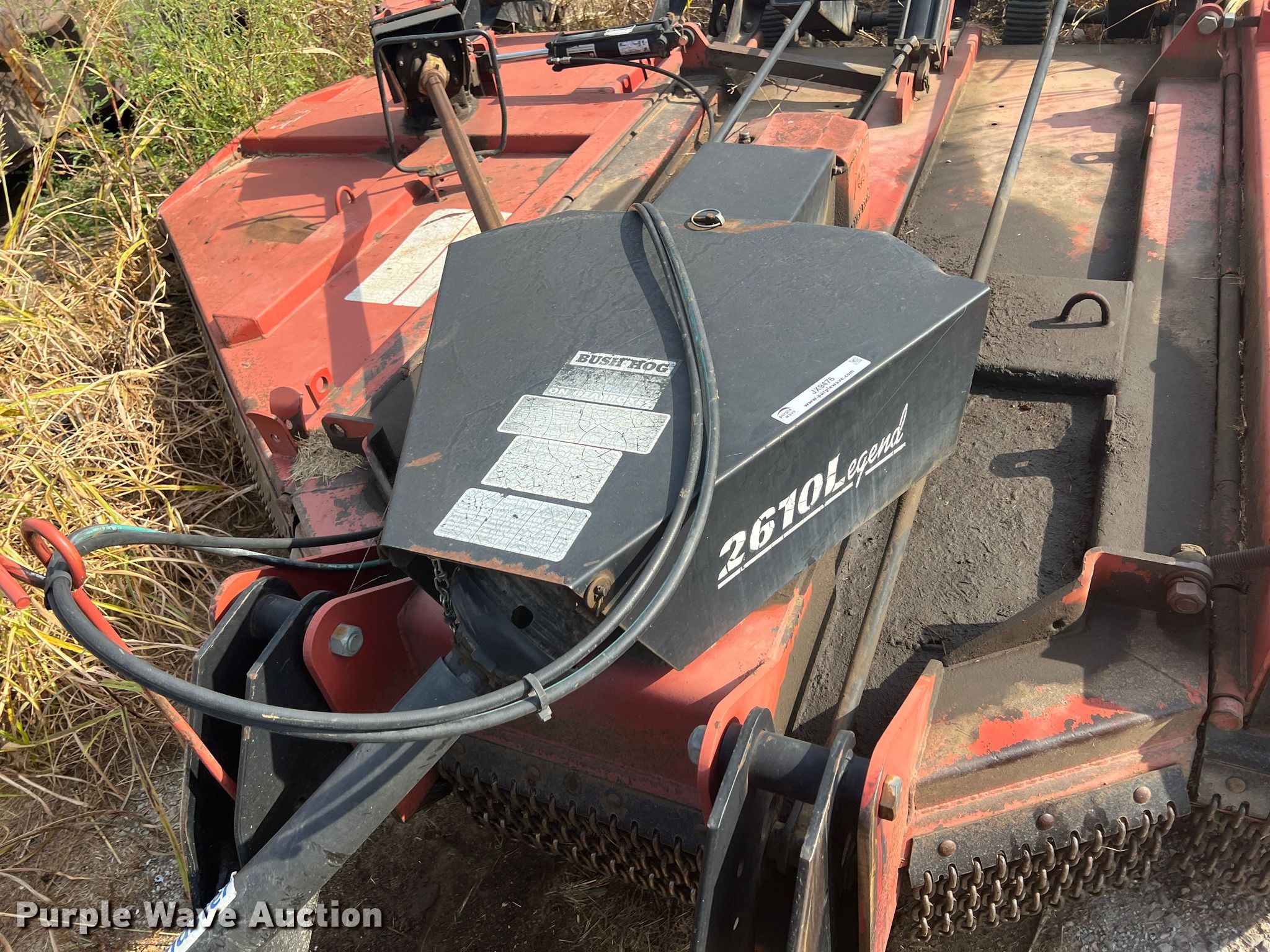 Bush Hog 2610 Legend rotary mower in Vinita, OK Item JX9476 sold