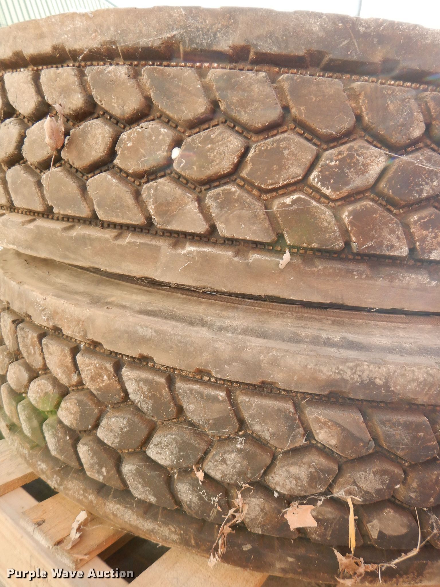 (2) BF Goodrich ST244 275/80R24.5 tires in Knoxville, IA Item KP9435