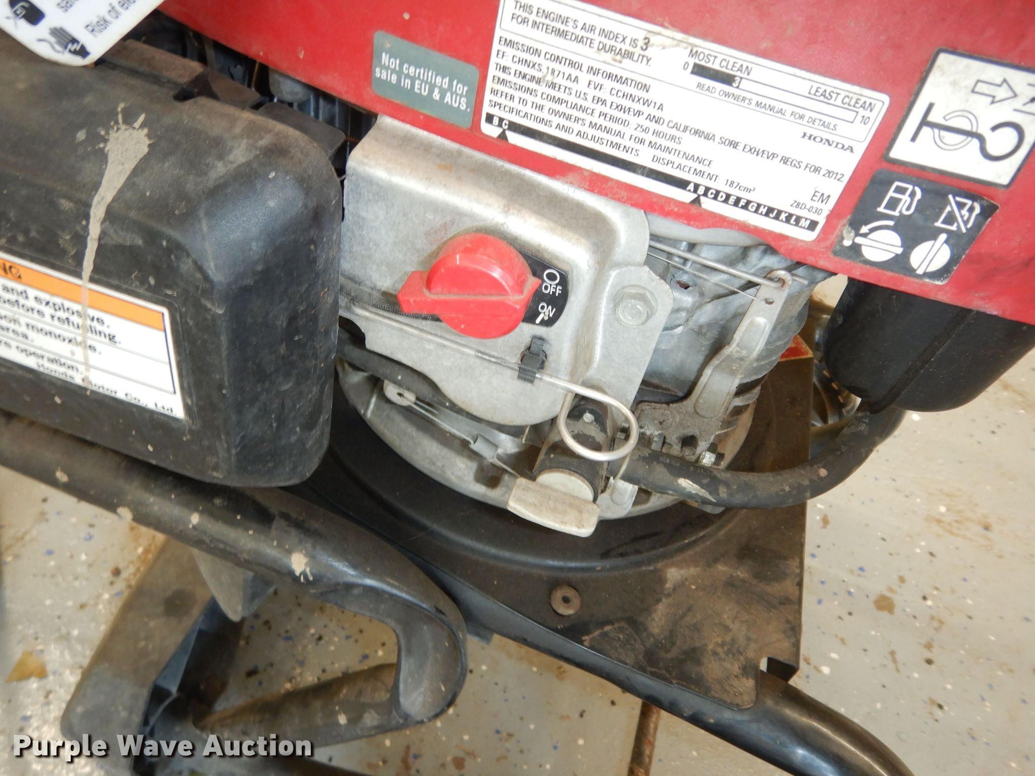 (2) power washers in Lenexa, KS Item LR9838 sold Purple Wave