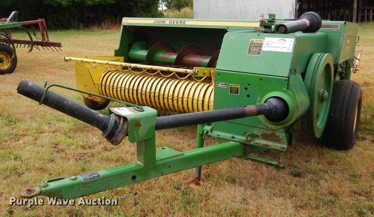 image for item DB7803 1989 John Deere 348  small square baler