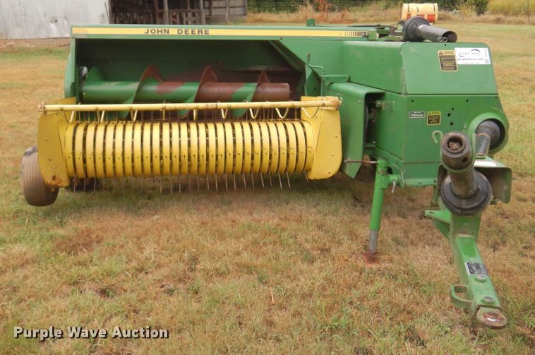 image for item DB7803 1989 John Deere 348  small square baler