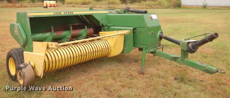 image for item DB7803 1989 John Deere 348  small square baler