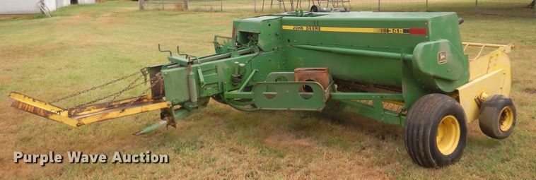 image for item DB7803 1989 John Deere 348  small square baler