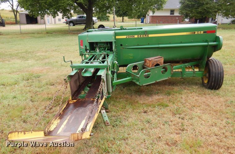 image for item DB7803 1989 John Deere 348  small square baler