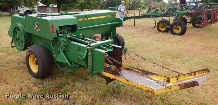 image for item DB7803 1989 John Deere 348  small square baler