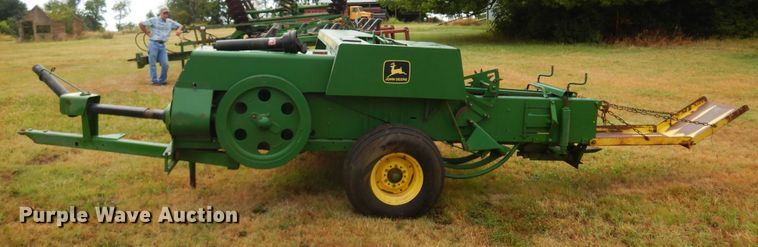 image for item DB7803 1989 John Deere 348  small square baler