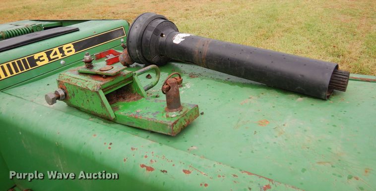 image for item DB7803 1989 John Deere 348  small square baler