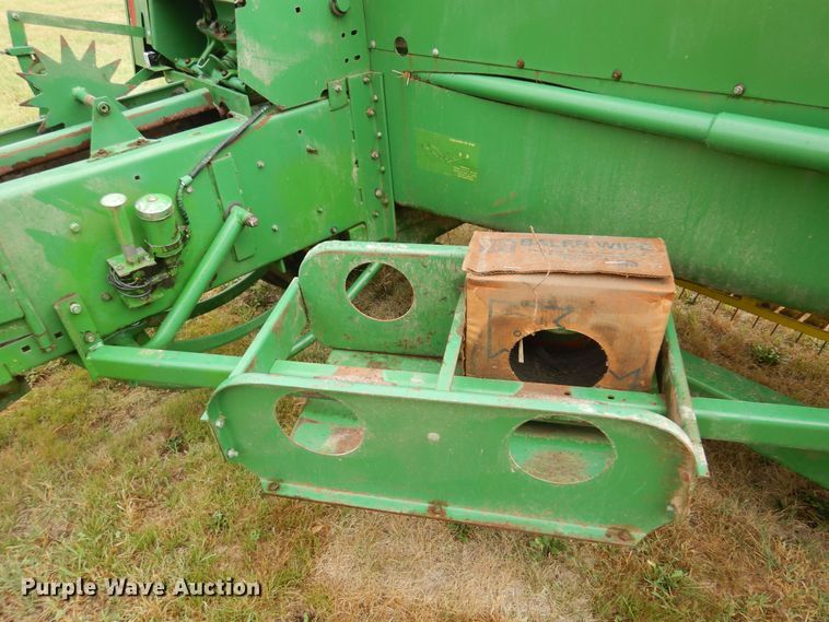 image for item DB7803 1989 John Deere 348  small square baler
