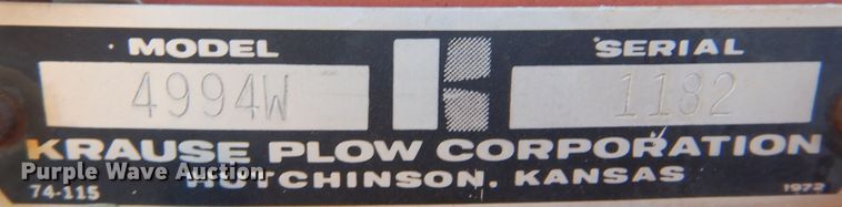 image for item DB7805 Krause 4990  tandem disk