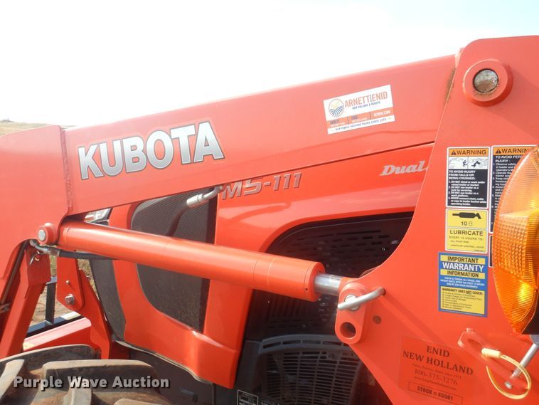 image for item DB7808 Kubota M5-111  MFWD tractor