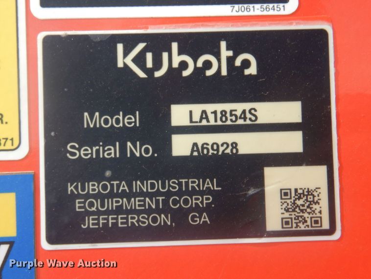 image for item DB7808 Kubota M5-111  MFWD tractor