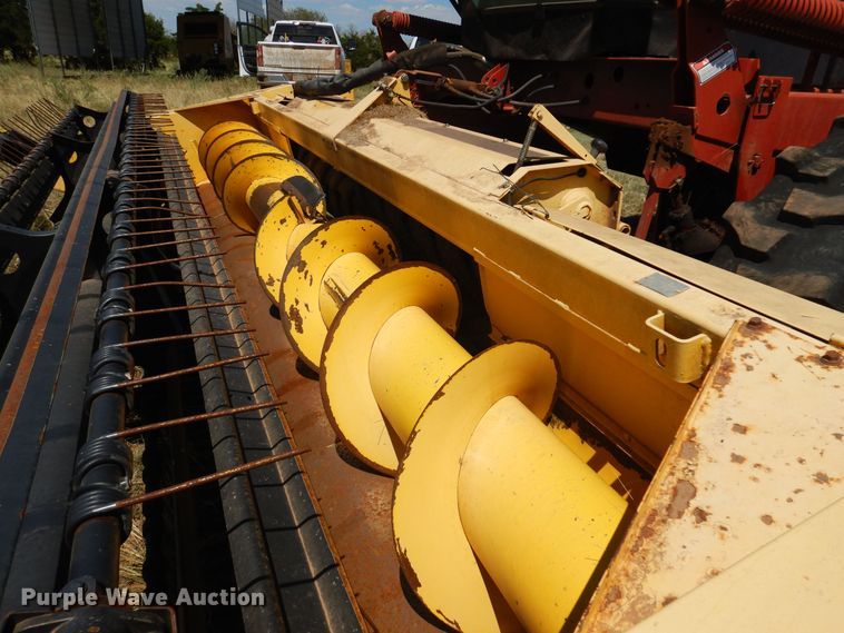 image for item DB7818 2002 New Holland HW300  windrower