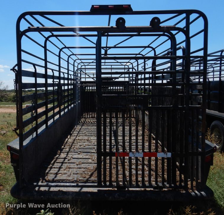 image for item DB7823 2015 Delco  livestock trailer