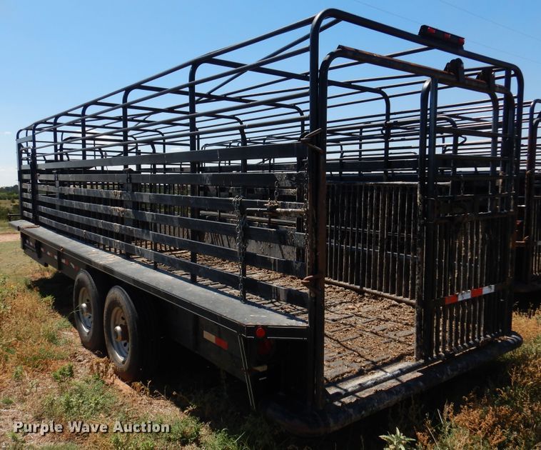 image for item DB7823 2015 Delco  livestock trailer