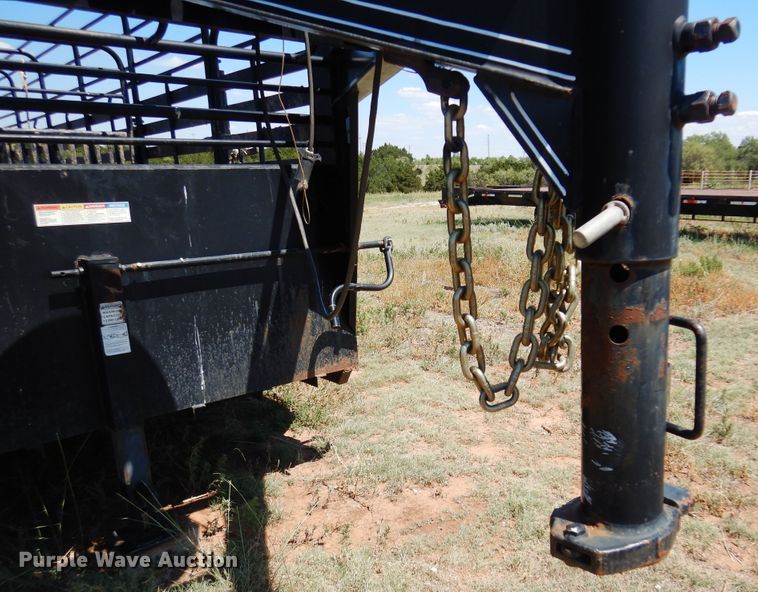 image for item DB7823 2015 Delco  livestock trailer