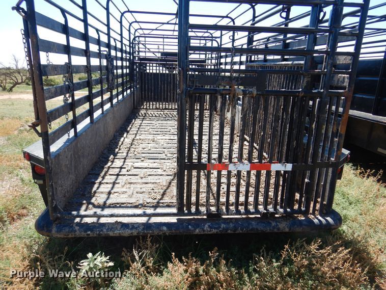 image for item DB7823 2015 Delco  livestock trailer