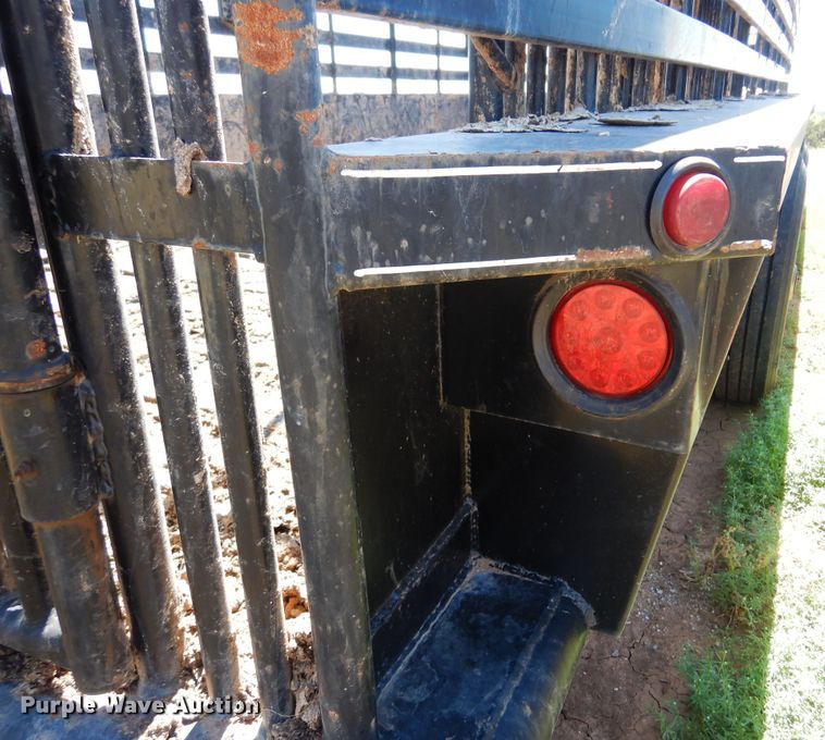 image for item DB7823 2015 Delco  livestock trailer