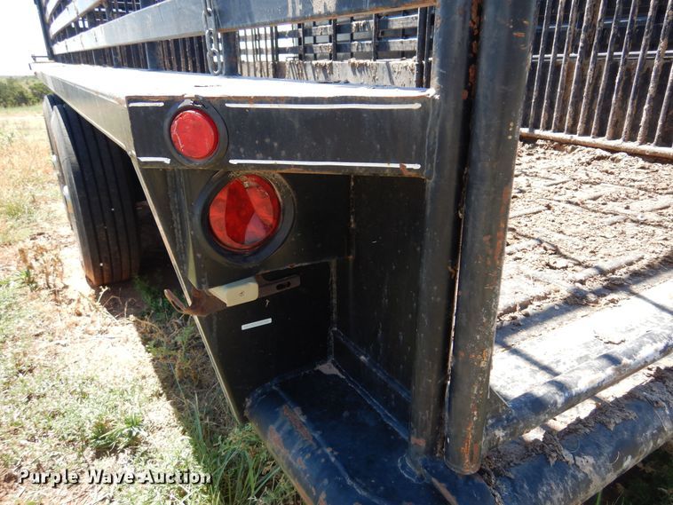 image for item DB7823 2015 Delco  livestock trailer