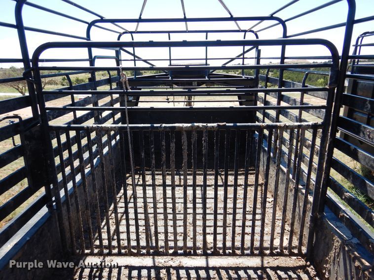 image for item DB7823 2015 Delco  livestock trailer